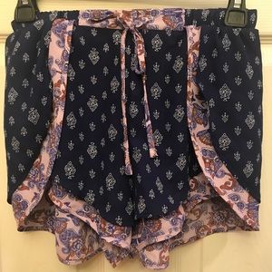 Flowy boho shorts❤️